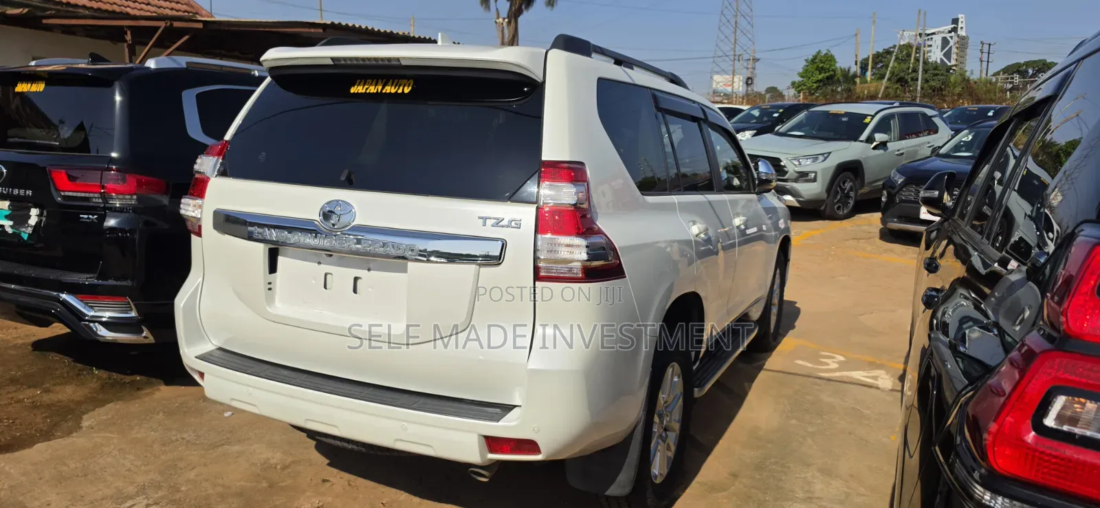 Toyota Land Cruiser Prado 2017 White