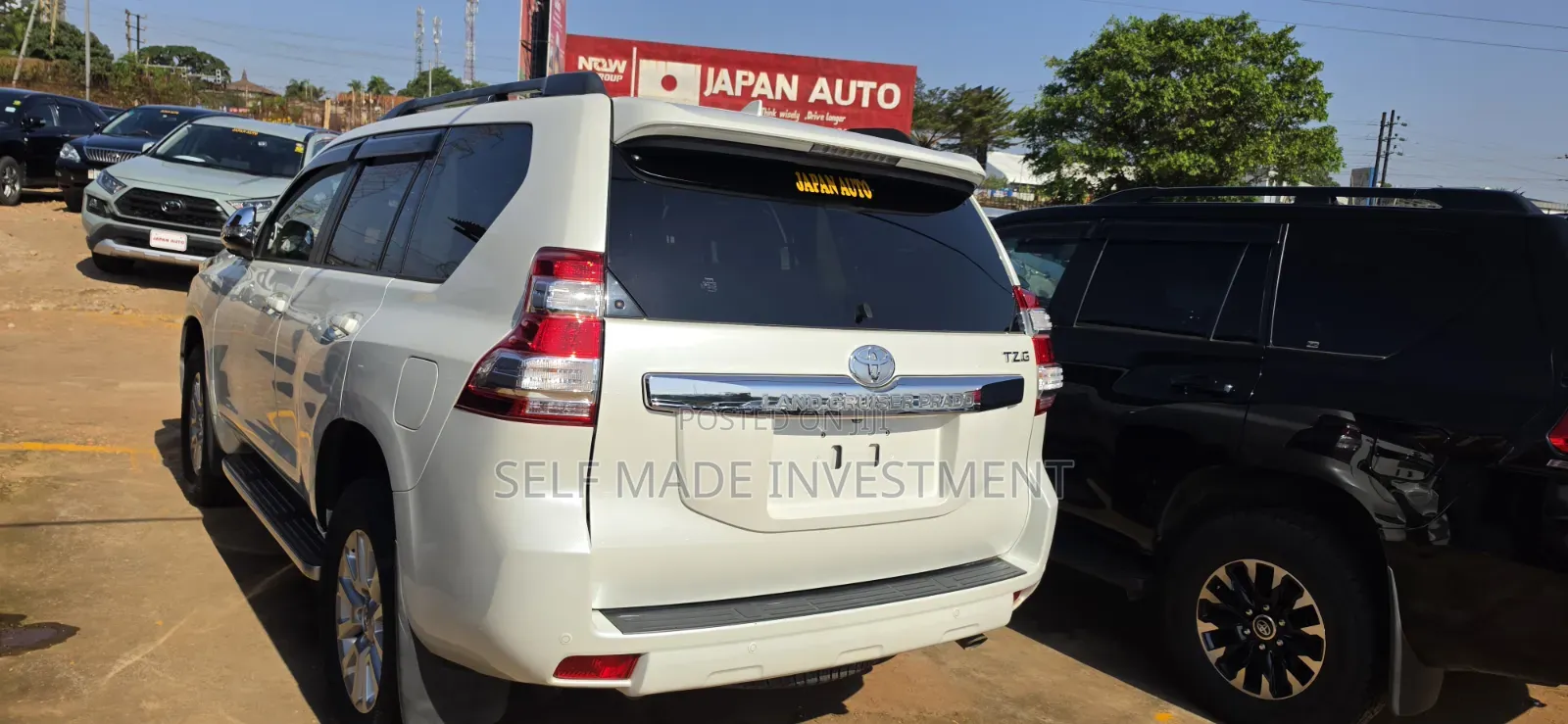Toyota Land Cruiser Prado 2017 White