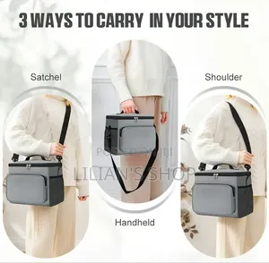 10L Insulated Lunch Bag for Men Women
