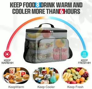 10L Insulated Lunch Bag for Men Women