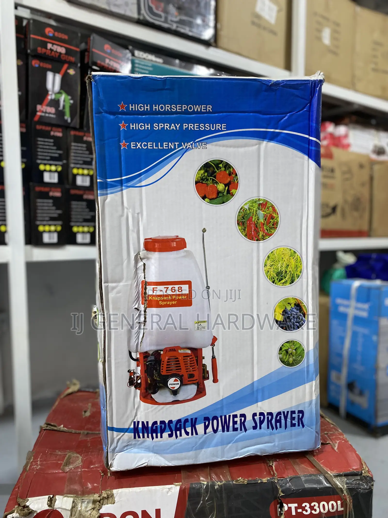 Electro Max 768 Knapsack Power Sprayer.