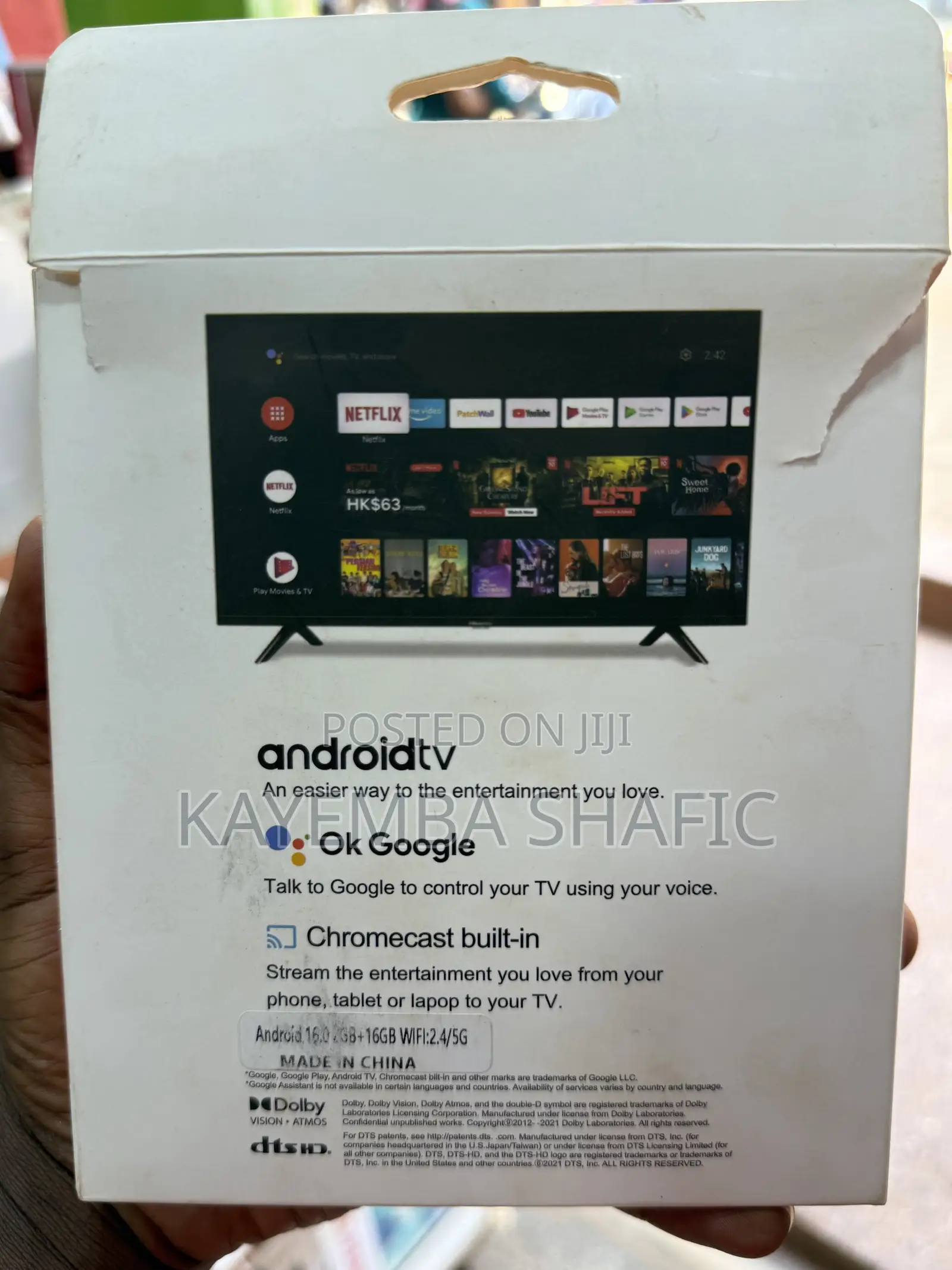 Xiaoim TV Stick 4K 2nd Gen Smart Android Streaming Device - Brand New