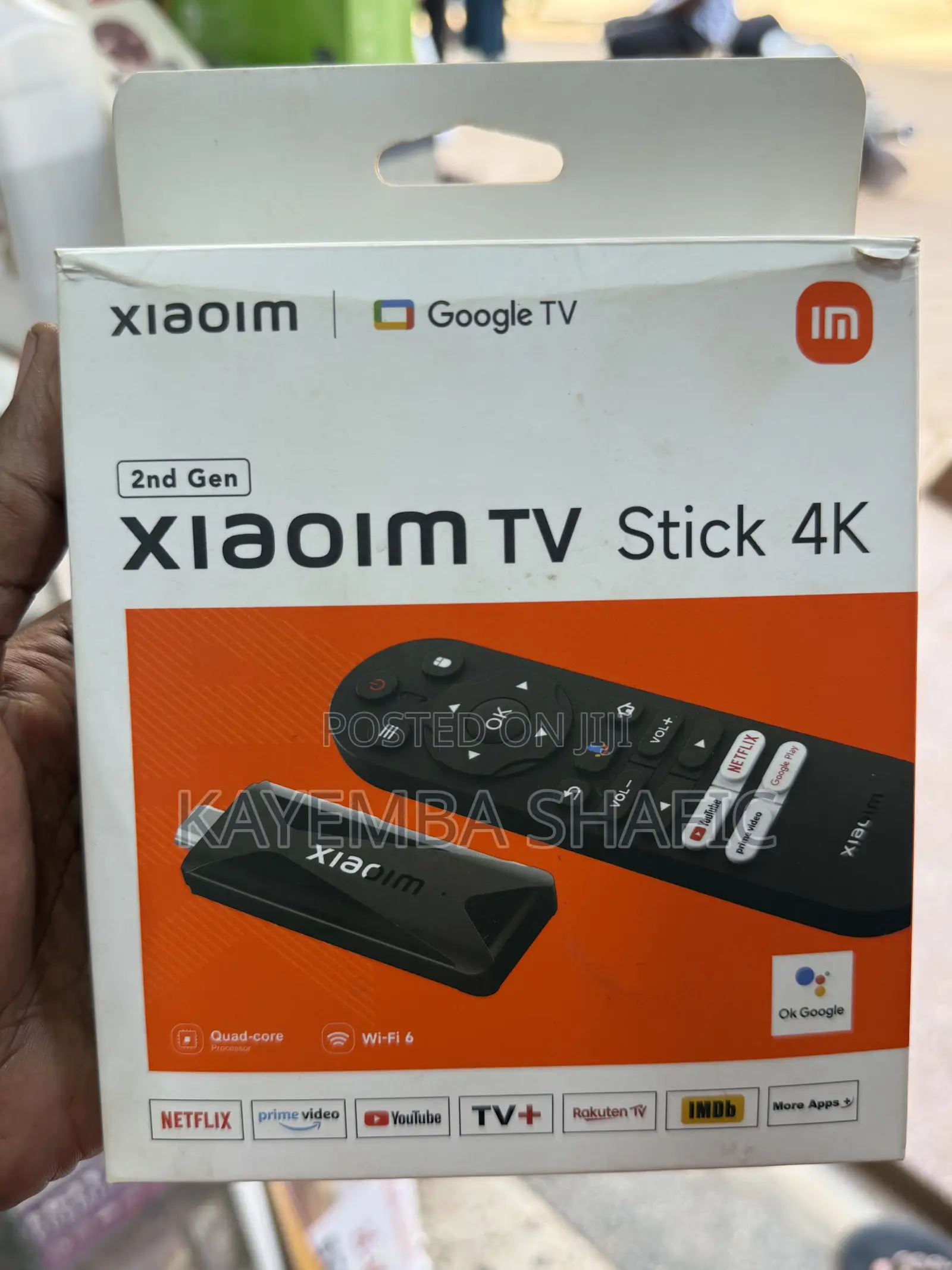 Xiaoim TV Stick 4K 2nd Gen Smart Android Streaming Device - Brand New