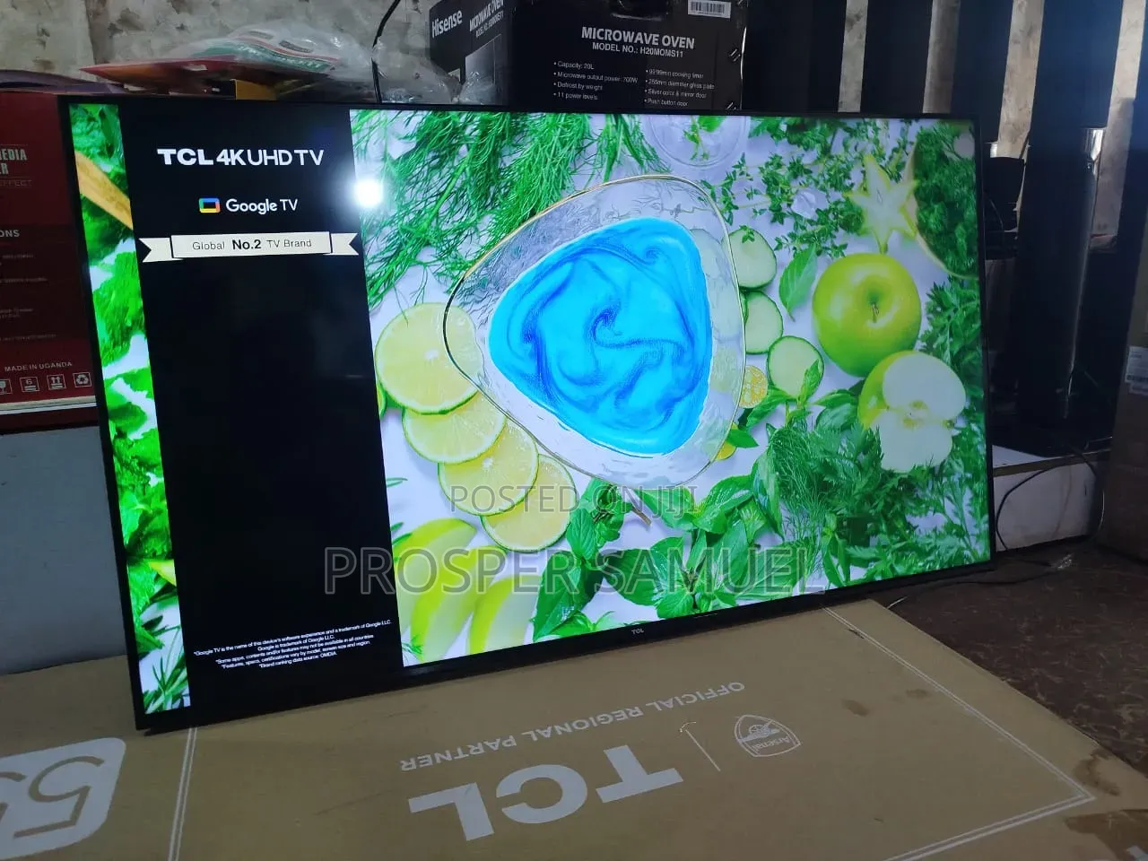 Brand New TCL  55 Inches  UHD4K Google TV