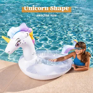 Inflatable Swimming Pool Ring Designed for Children.