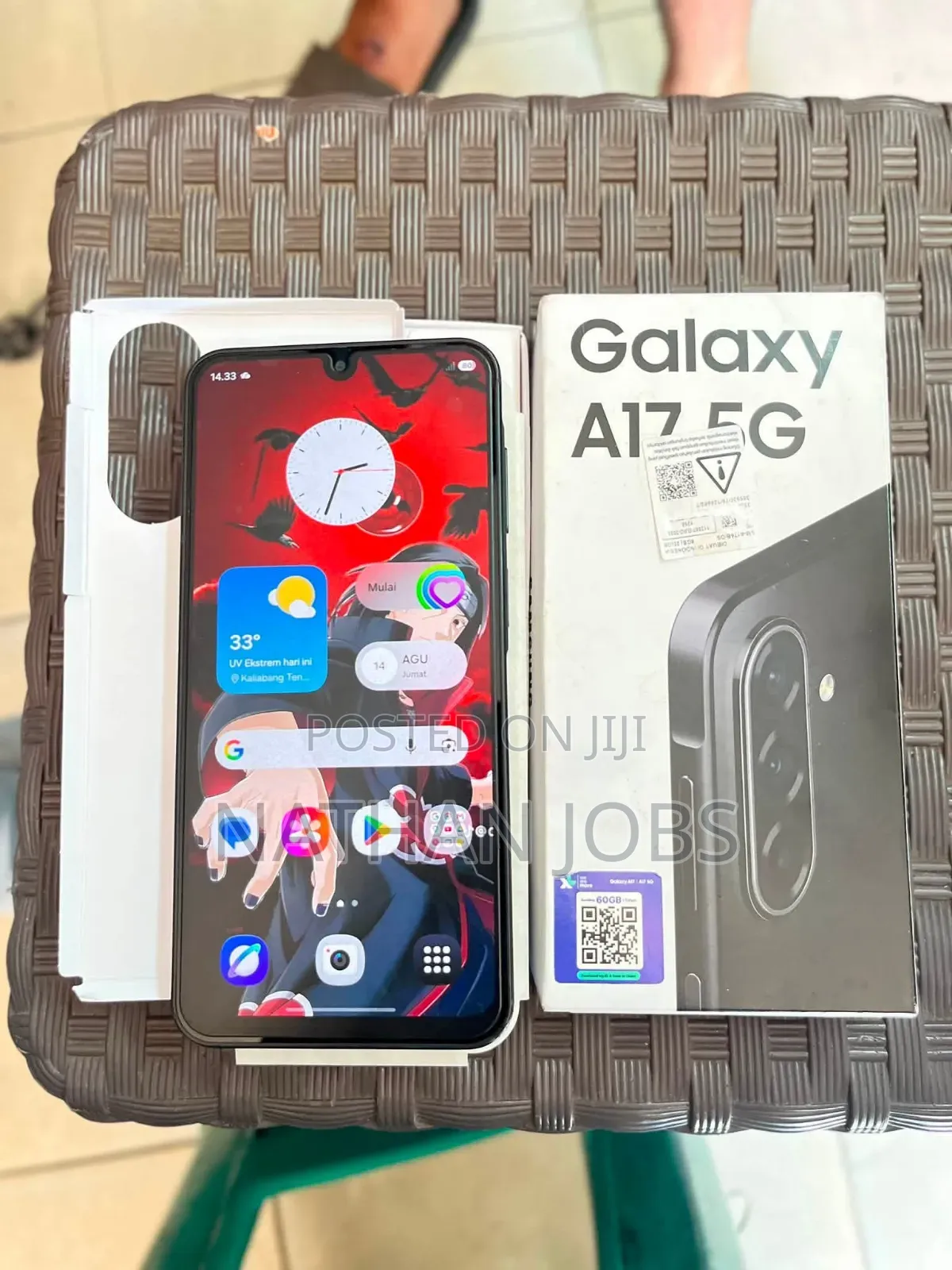 New Samsung Galaxy A17 5G 256 GB Black