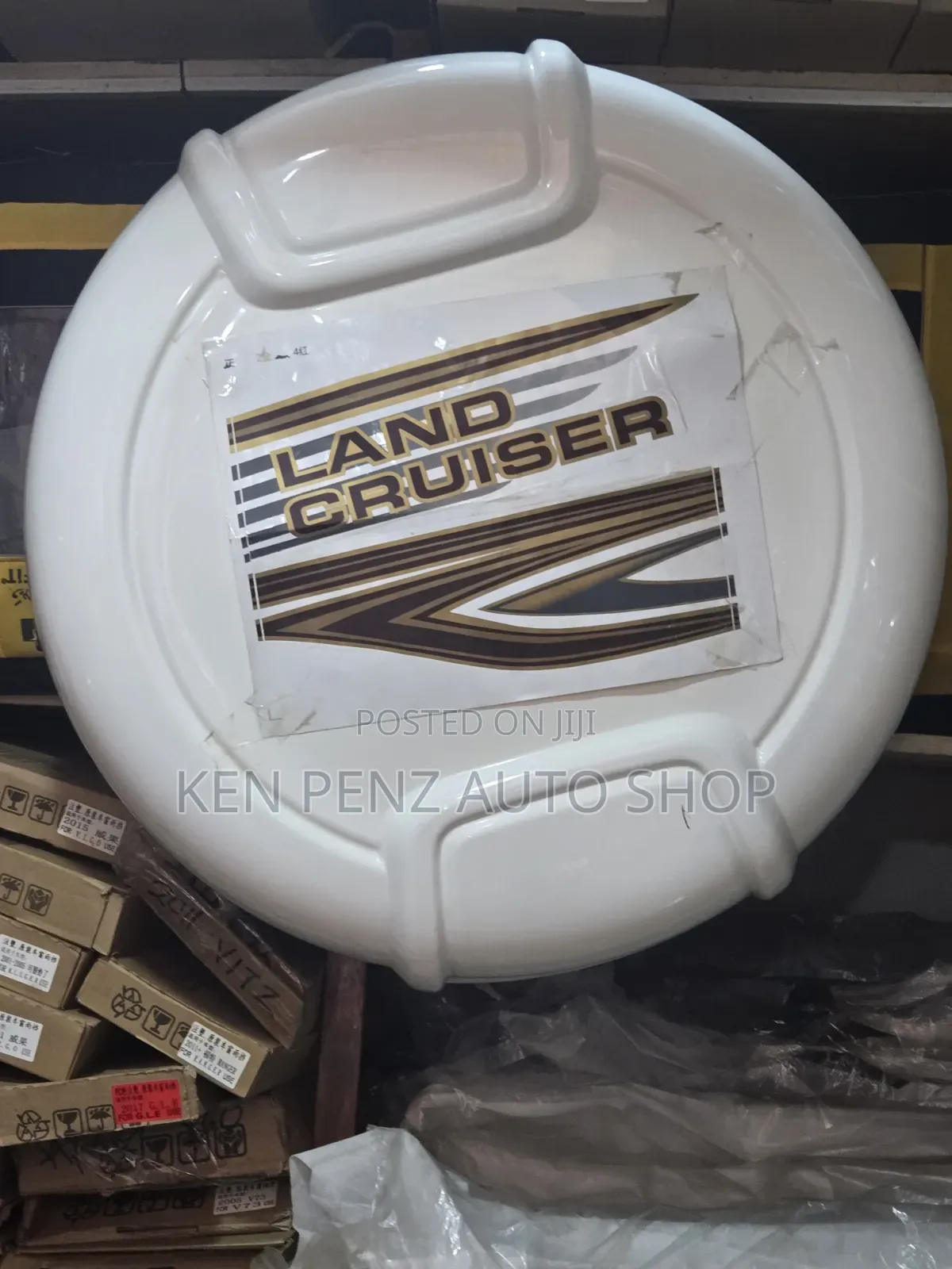 Toyota Landcruiser  FJ100 Rear Spare Tyre Cover
