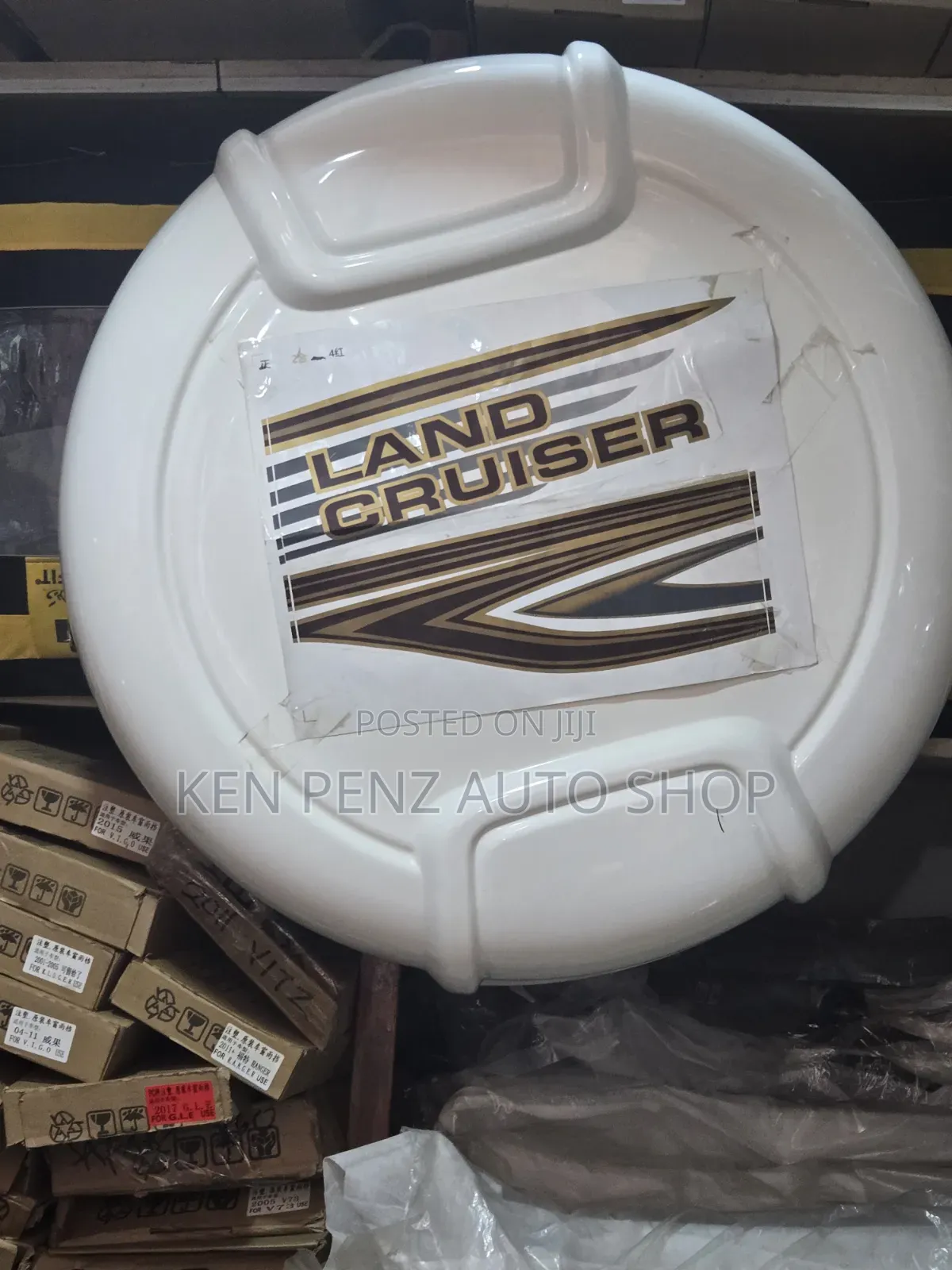 Toyota Landcruiser  FJ100 Rear Spare Tyre Cover