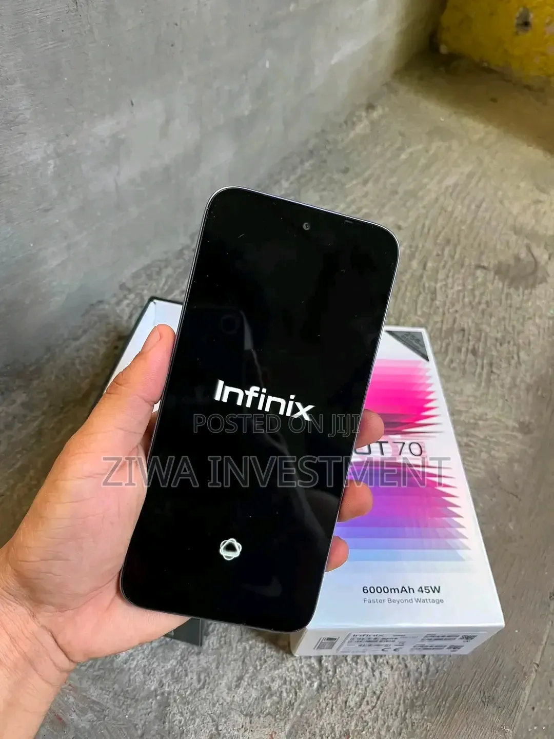 New Infinix Hot 70 256 GB Black