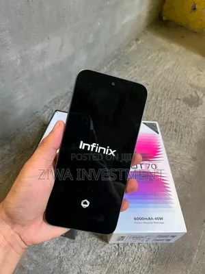 New Infinix Hot 70 256 GB Black