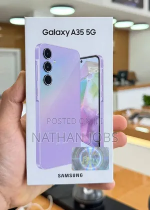 New Samsung Galaxy A35 256 GB Purple