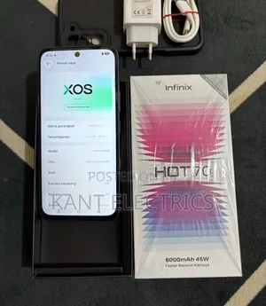 New Infinix Hot 70 256 GB Black