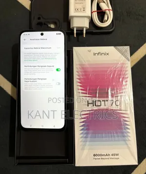 New Infinix Hot 70 256 GB Black