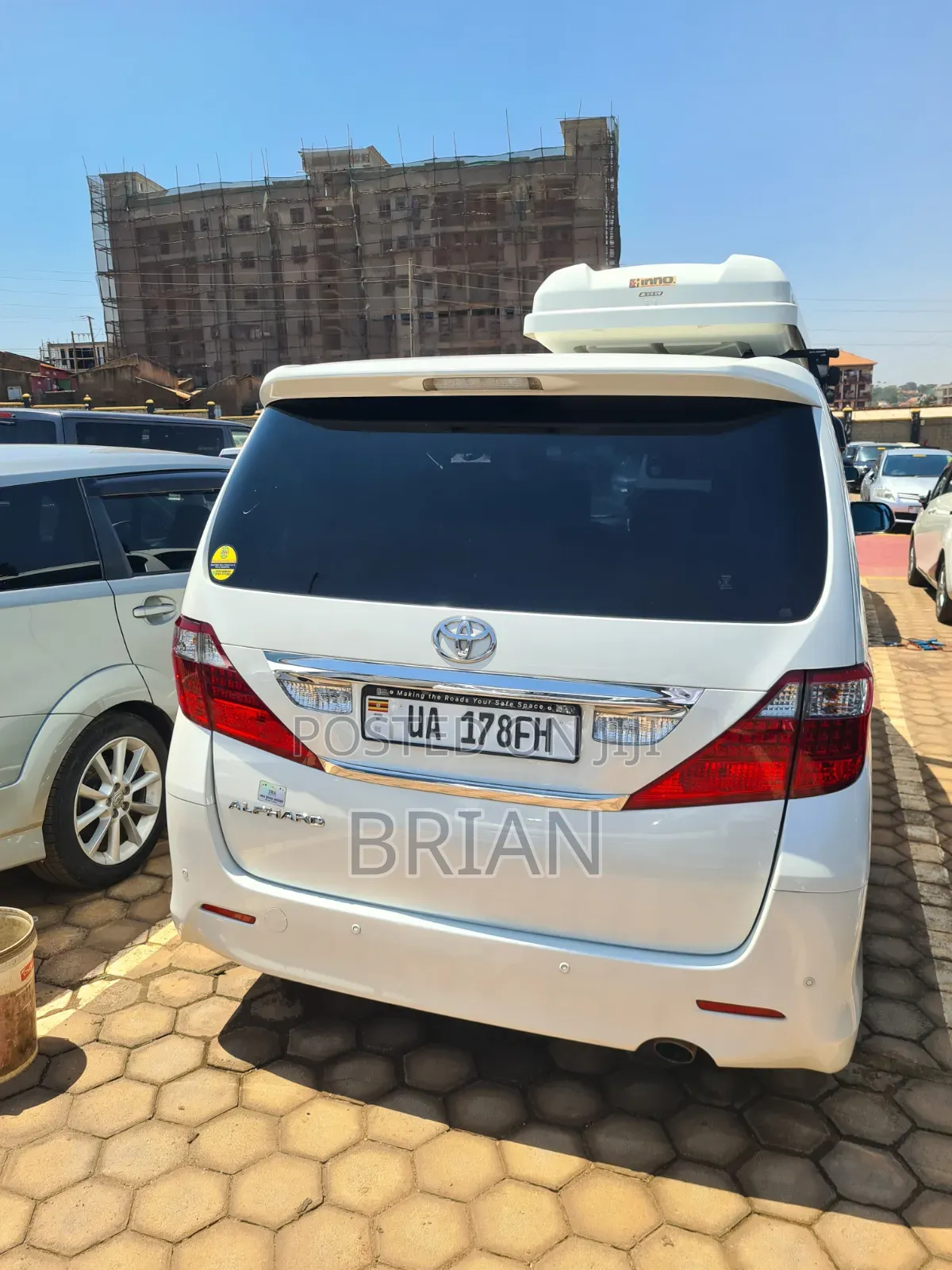 Toyota Alphard 2012 White