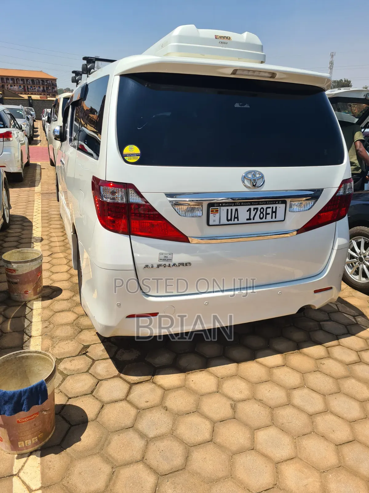 Toyota Alphard 2012 White