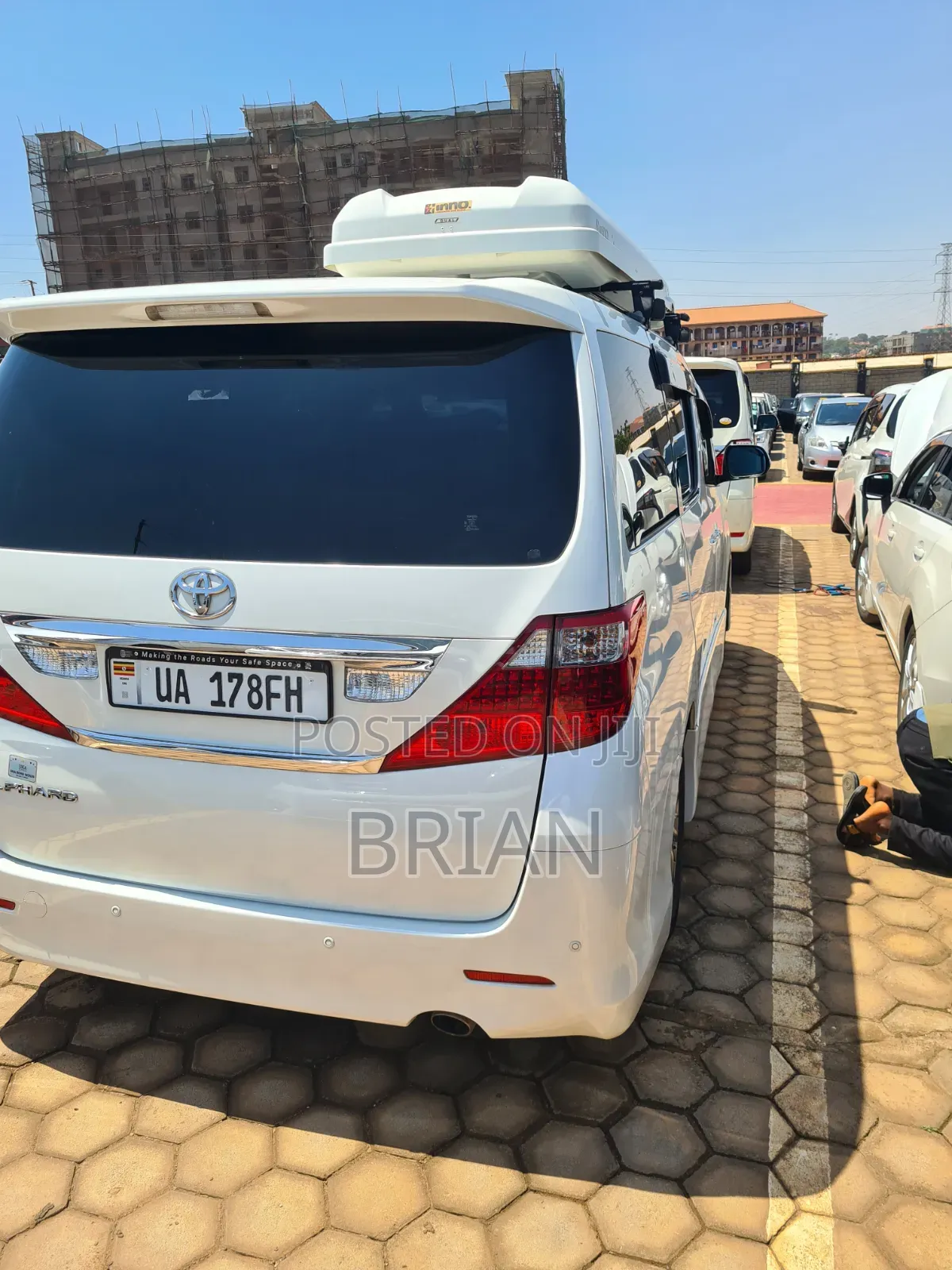 Toyota Alphard 2012 White