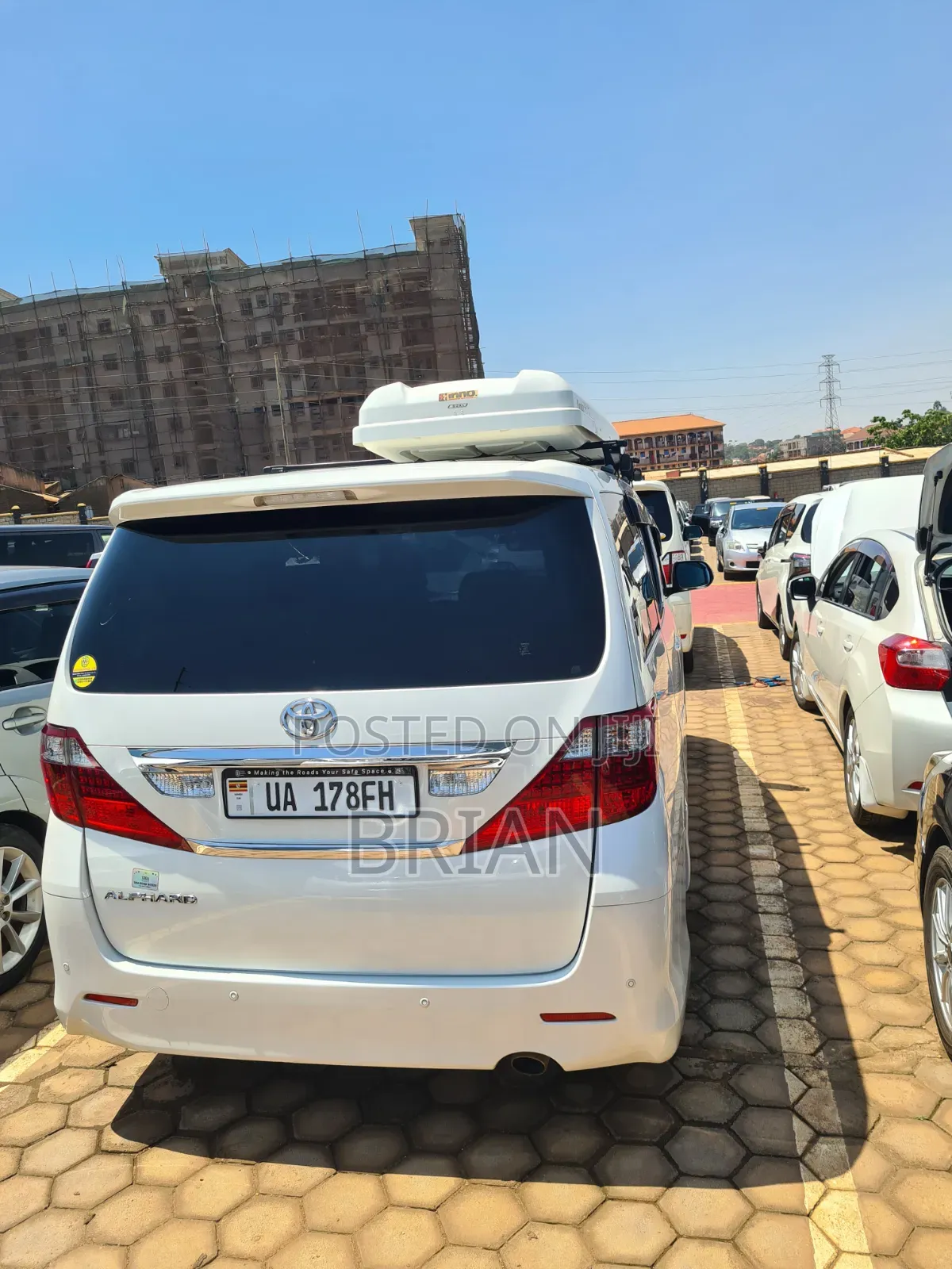 Toyota Alphard 2012 White
