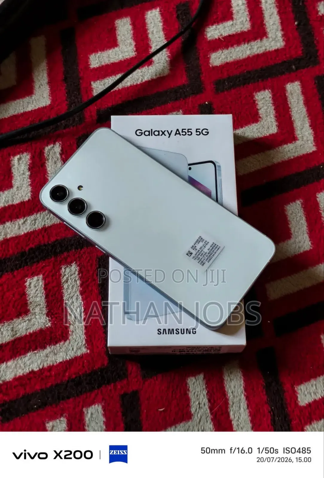 New Samsung Galaxy A55 256 GB Gray