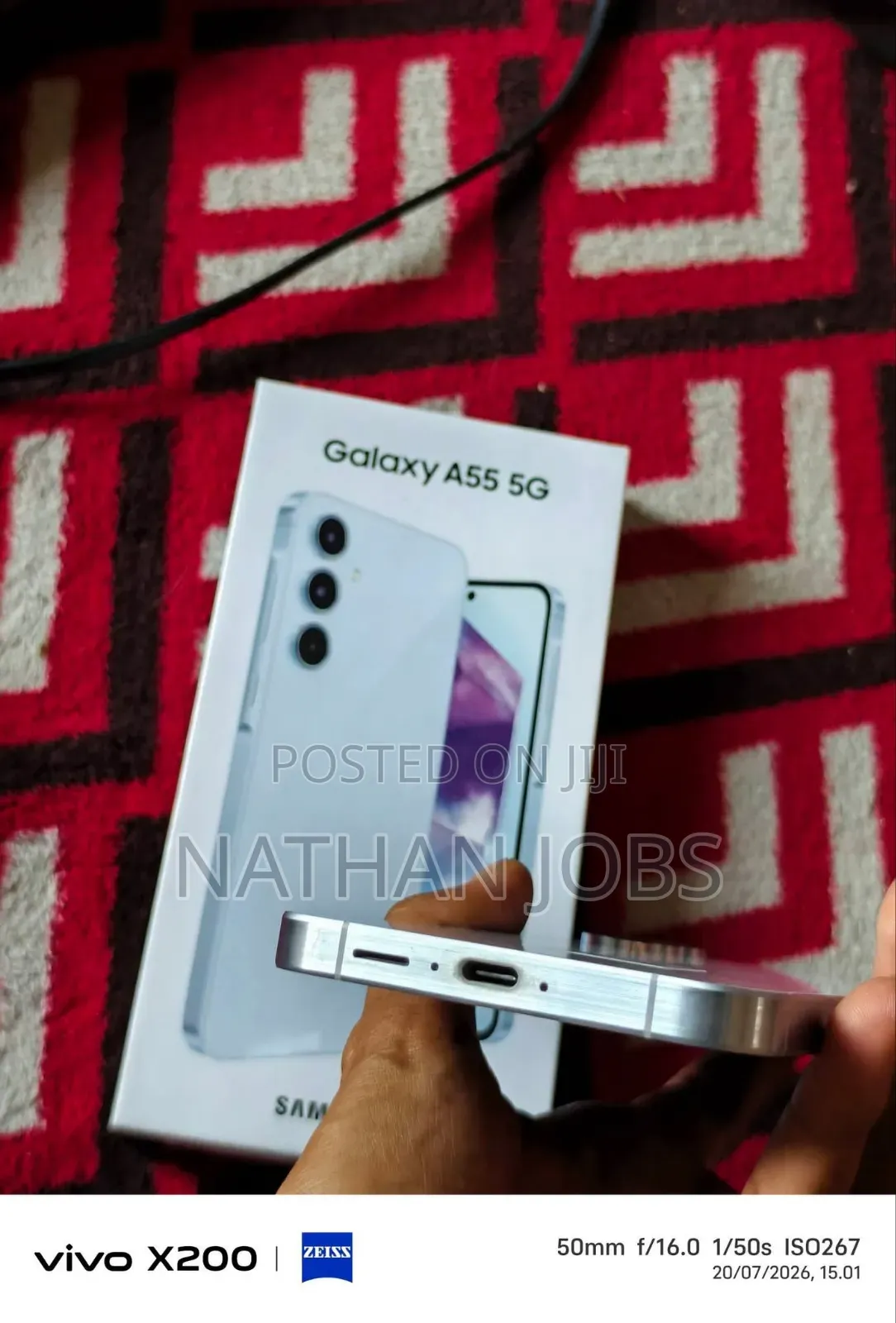 New Samsung Galaxy A55 256 GB Gray