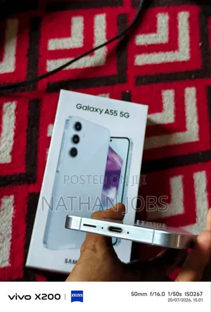 New Samsung Galaxy A55 256 GB Gray