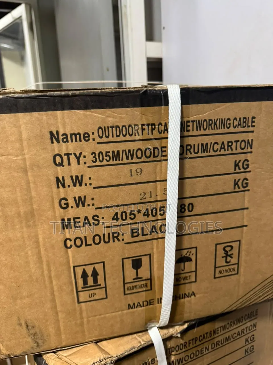 Cat6 FTP Network Cable Outdoor Pure Cooper