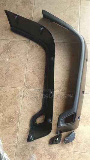 Aftermarket Black Plastic Pocket Style Fender Flares
