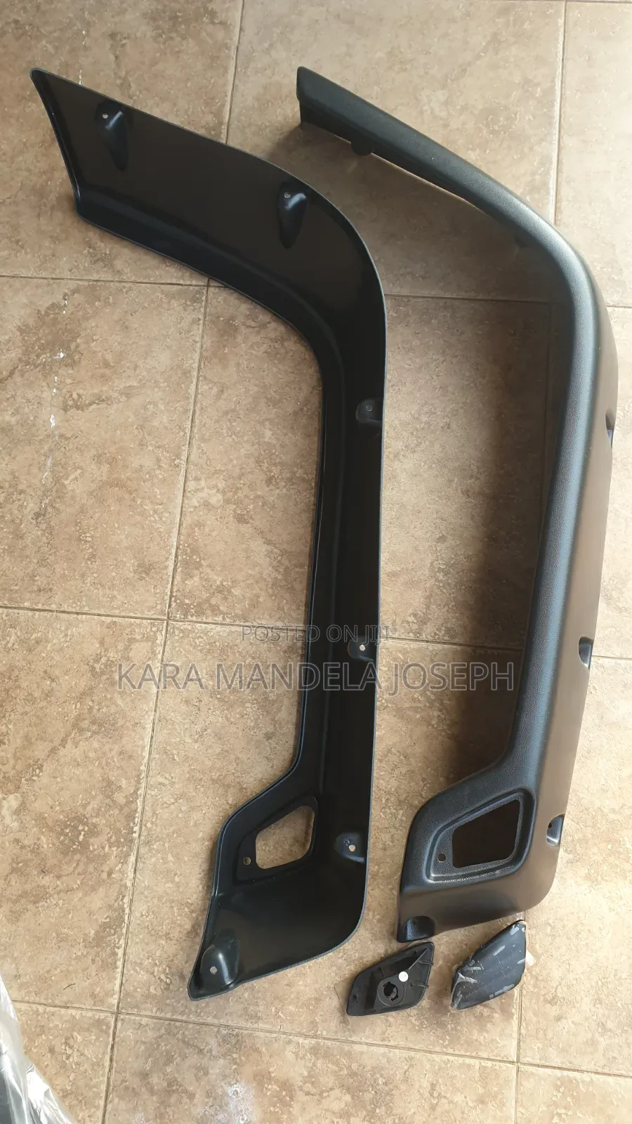 Aftermarket Black Plastic Pocket Style Fender Flares