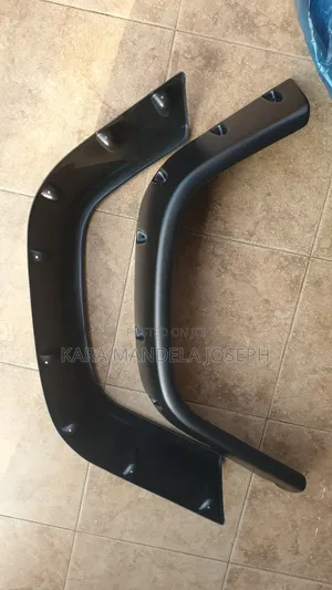 Aftermarket Black Plastic Pocket Style Fender Flares