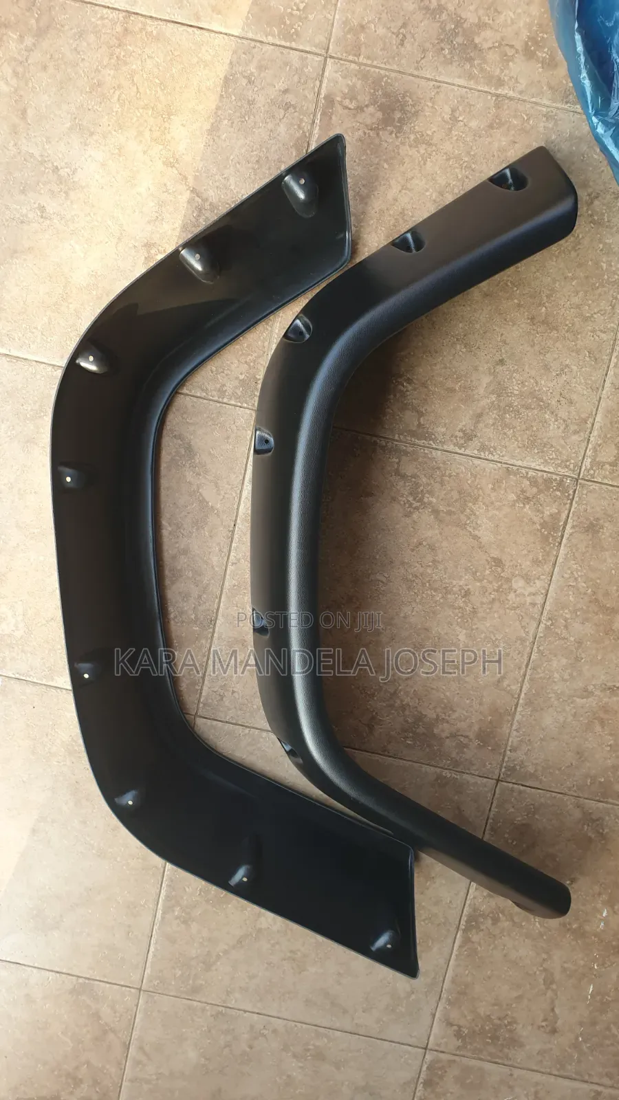 Aftermarket Black Plastic Pocket Style Fender Flares