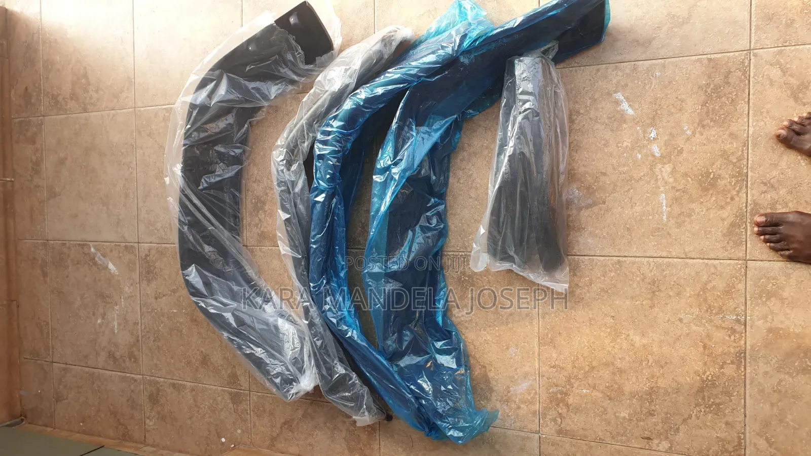 Aftermarket Black Plastic Pocket Style Fender Flares