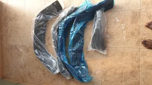 Aftermarket Black Plastic Pocket Style Fender Flares