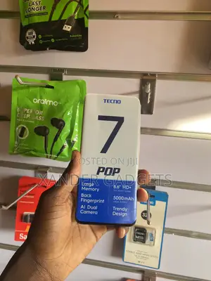 New Tecno Pop 7 64 GB Black