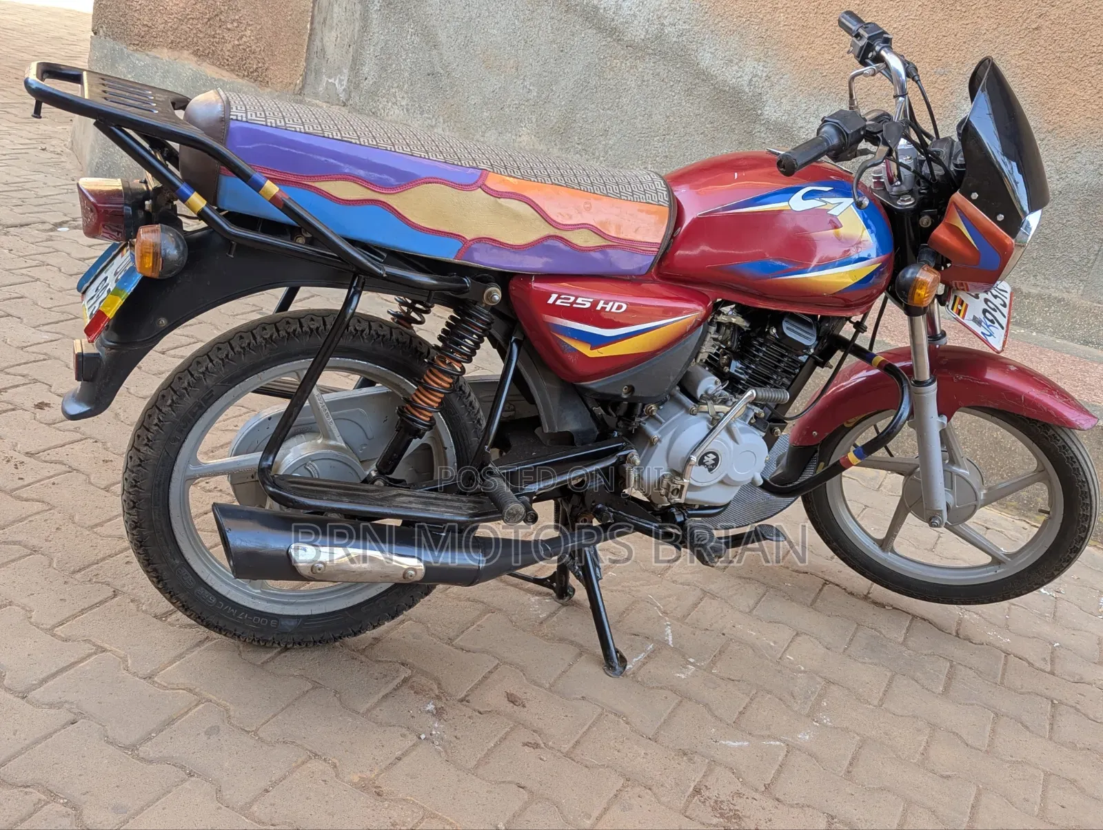 Bajaj Boxer 125 2024 Red