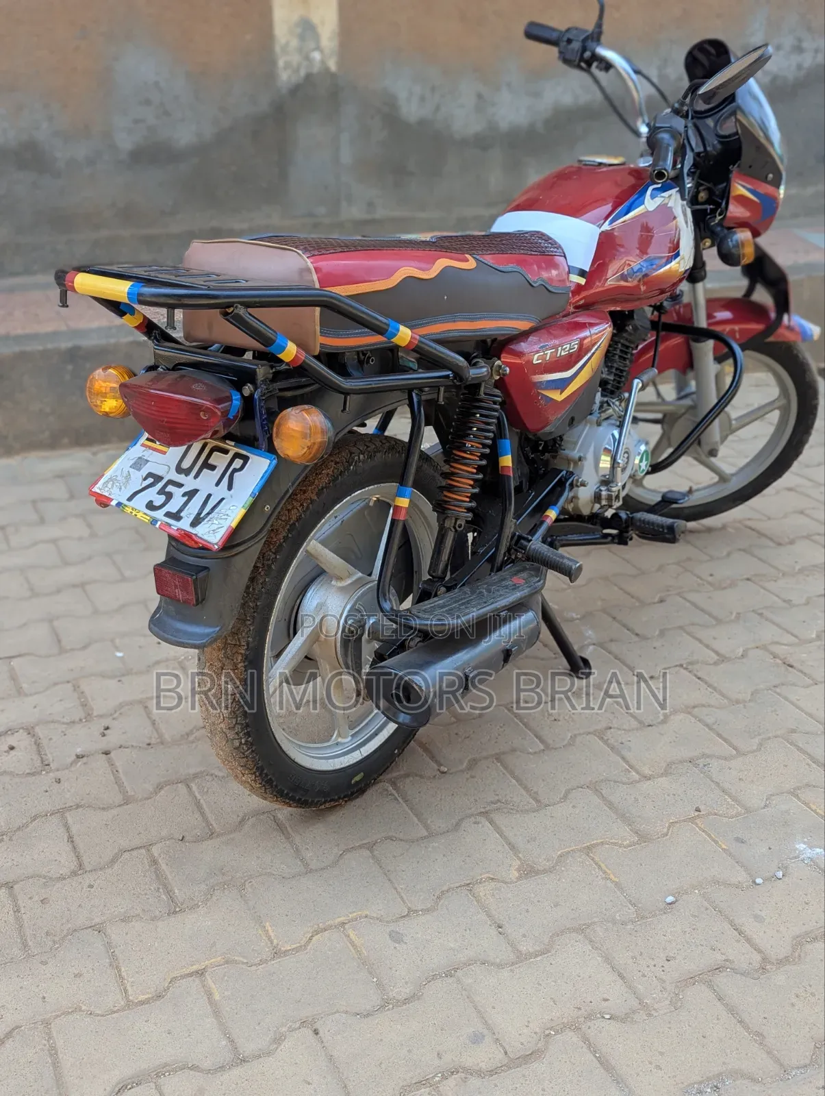 Bajaj Boxer 125 2023 Red