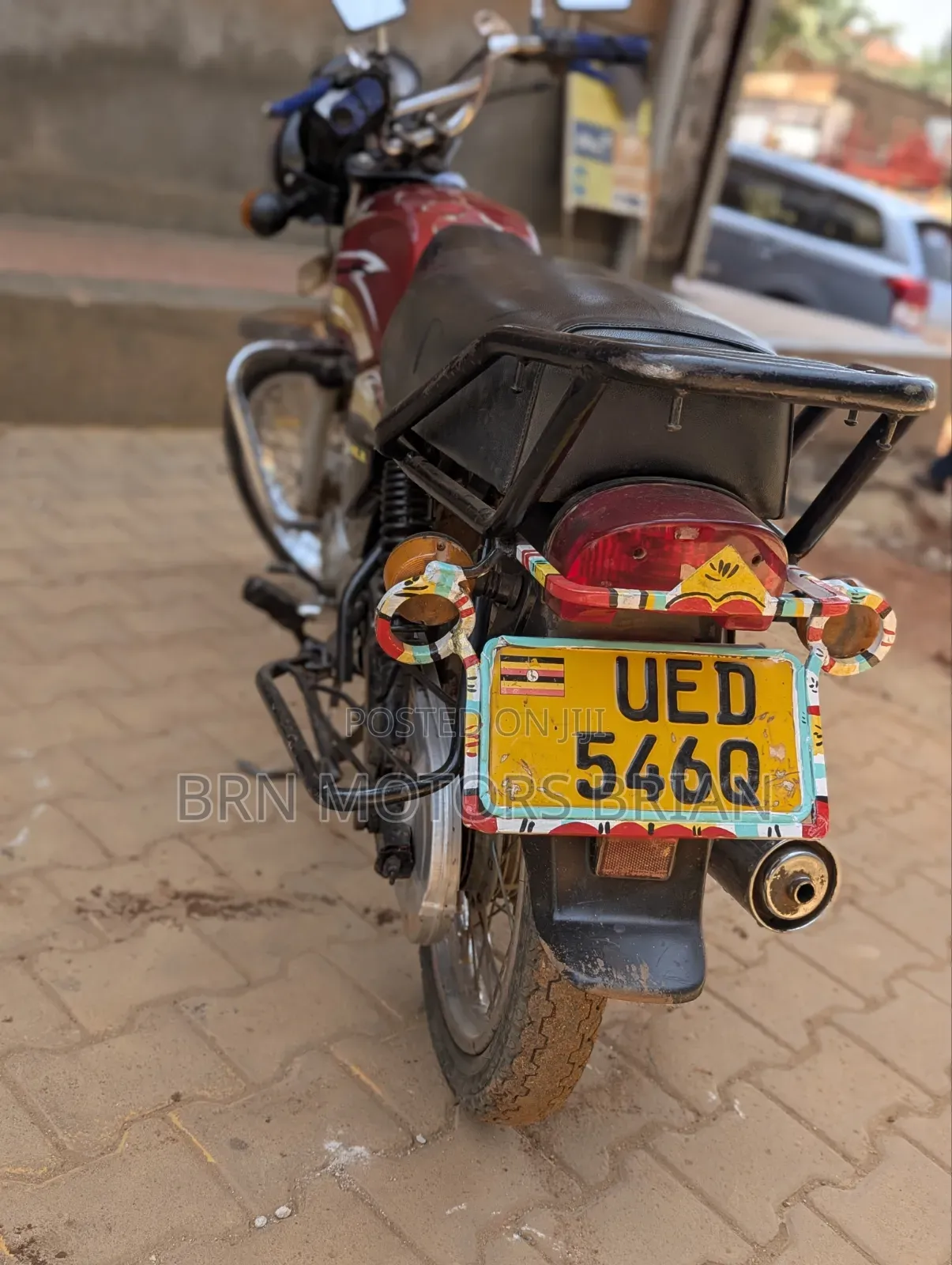TVS XL 100 2017 Red
