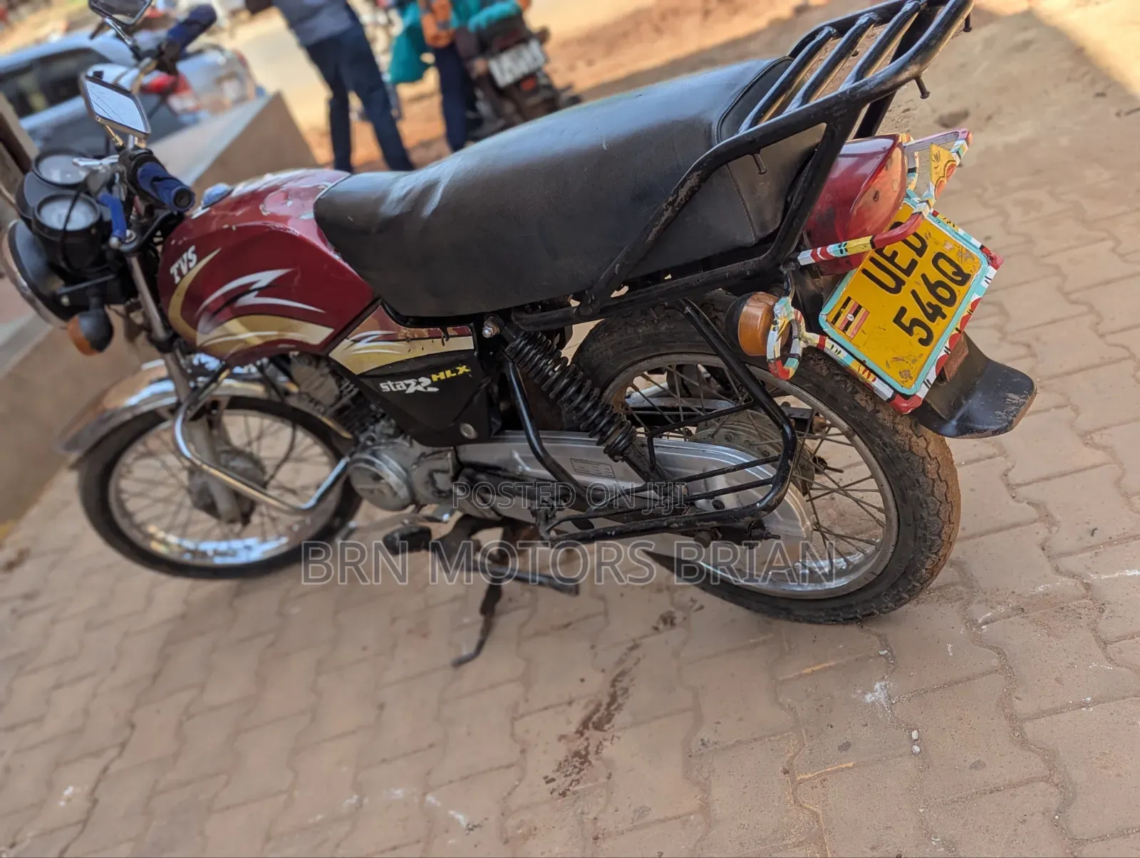 TVS XL 100 2017 Red