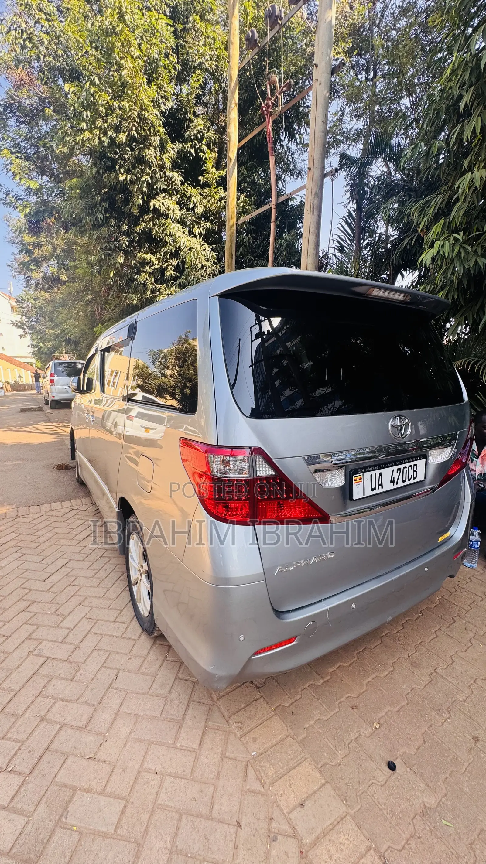 Toyota Alphard 2010 Gray