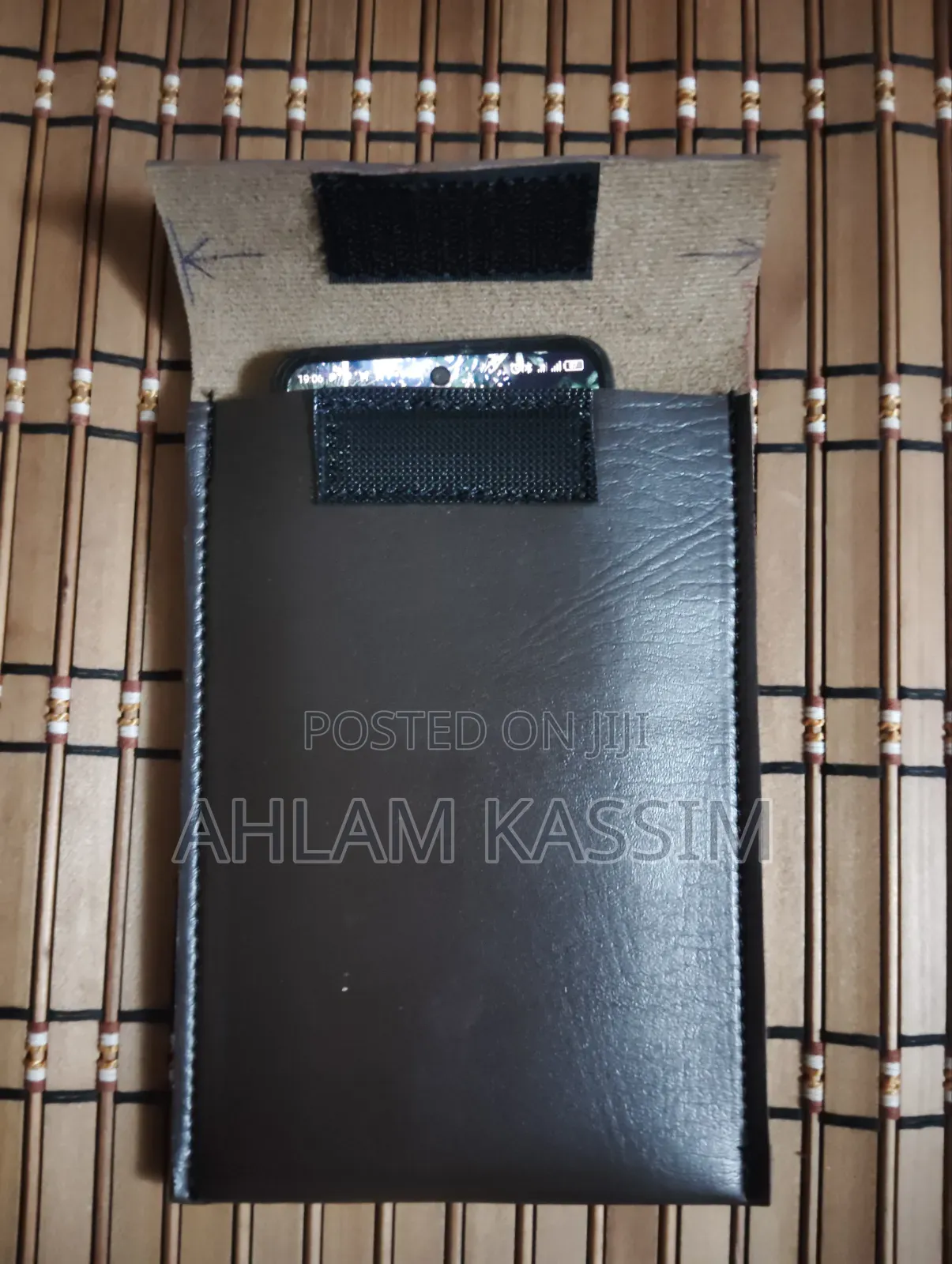 Leather Smart Phone Belt Waist Bag