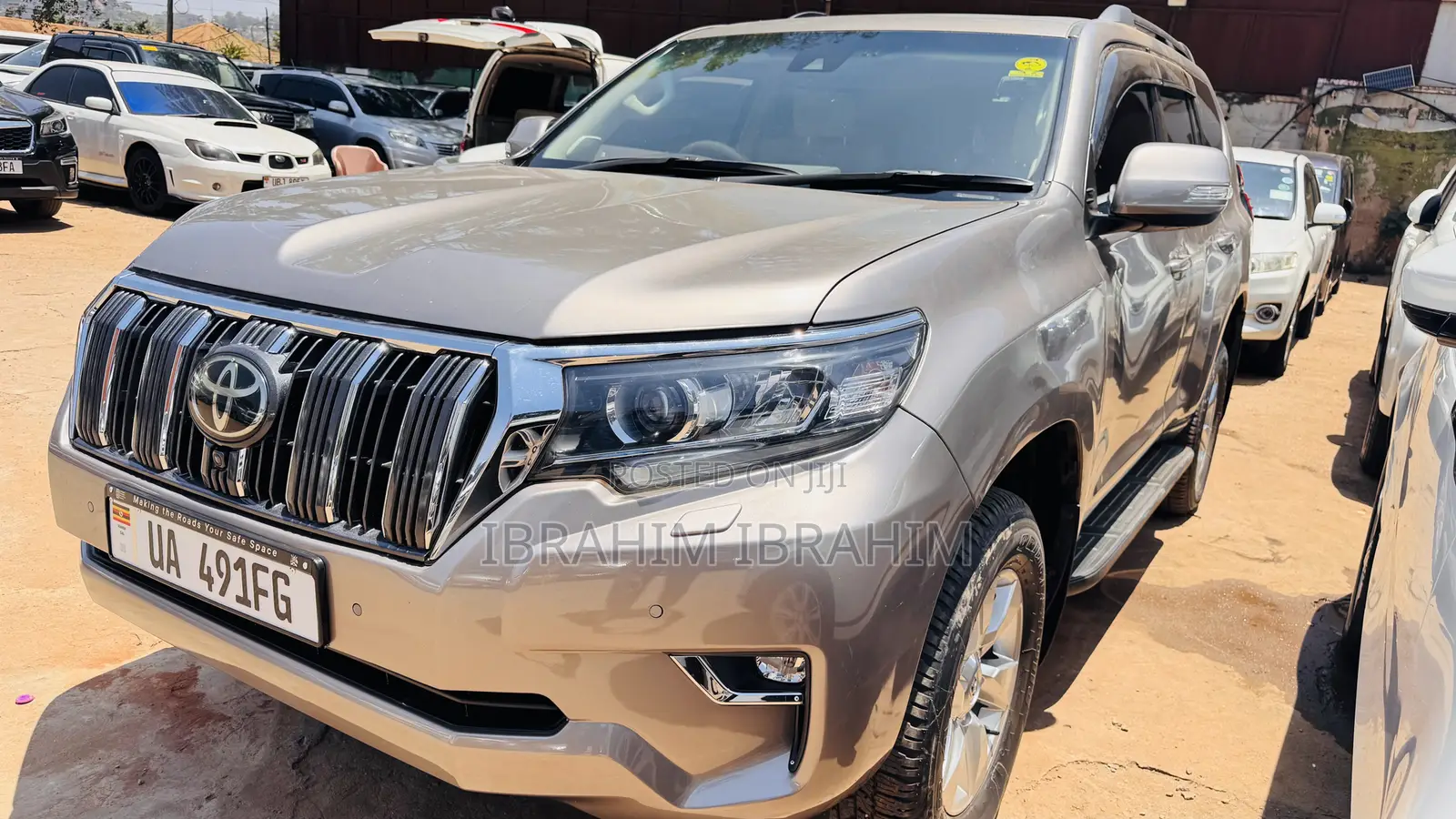 Toyota Land Cruiser Prado 2018 Gray