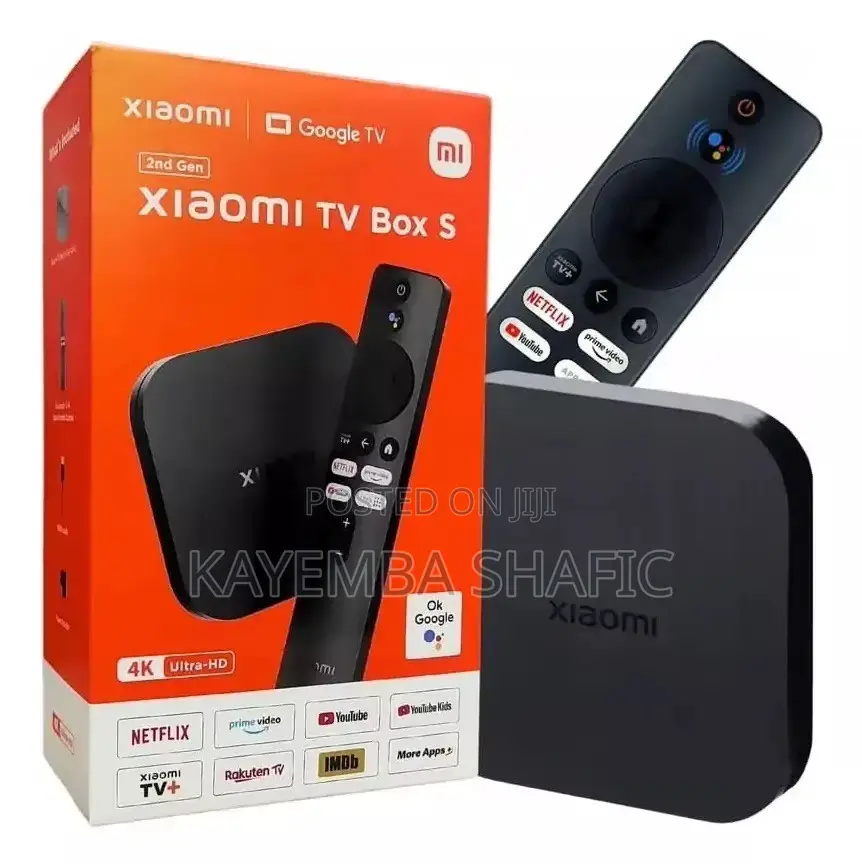 Xiaomi TV Box S 2nd Gen 4K Ultra HD Google TV Media Player