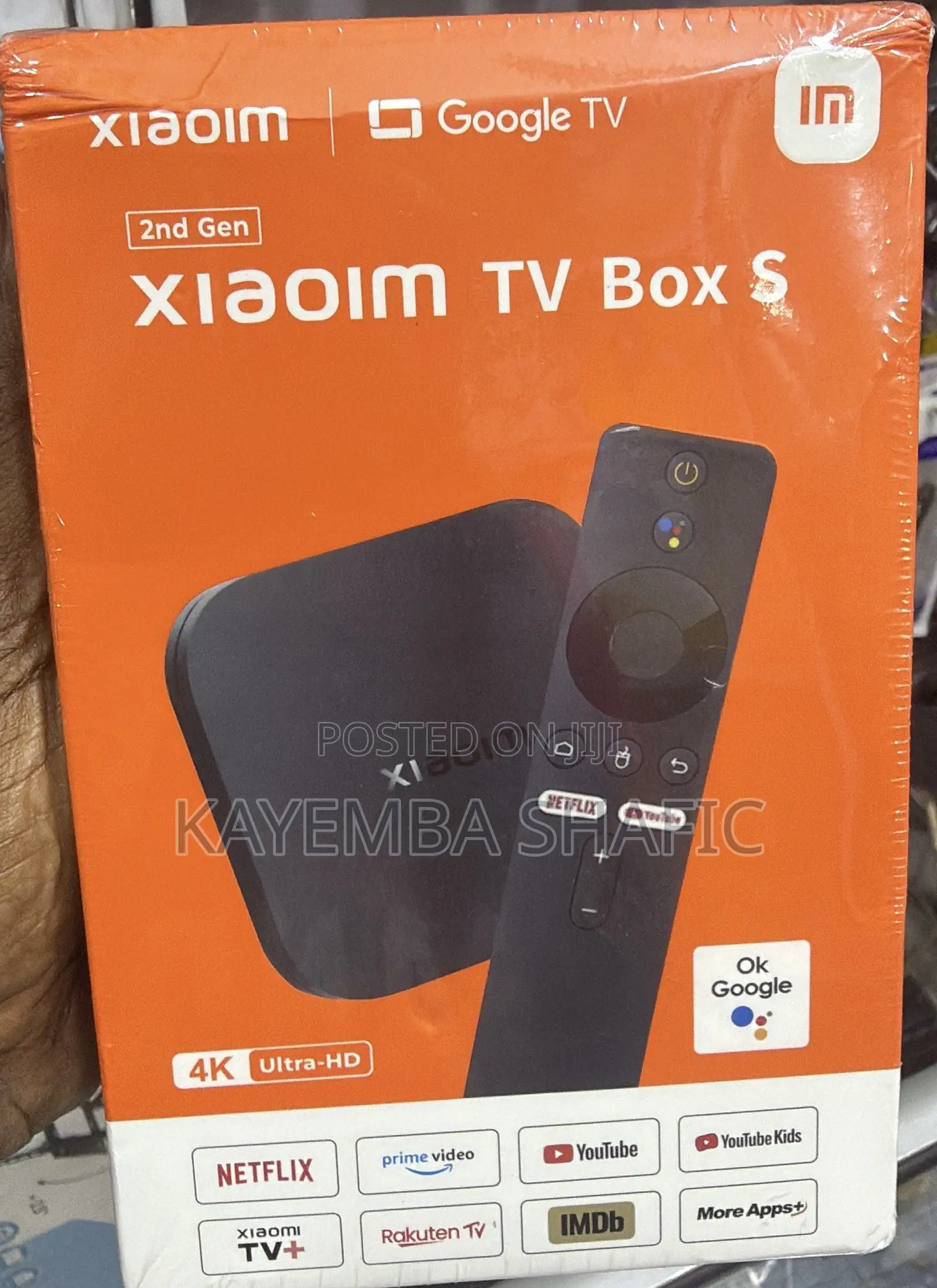 Xiaomi TV Box S 2nd Gen 4K Ultra HD Google TV Media Player