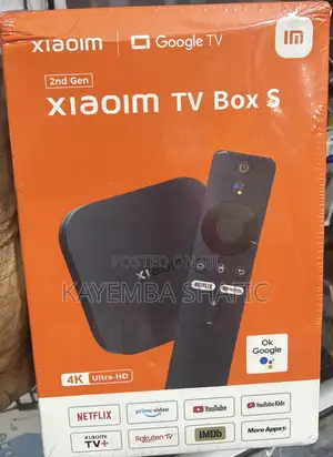 Xiaomi TV Box S 2nd Gen 4K Ultra HD Google TV Media Player