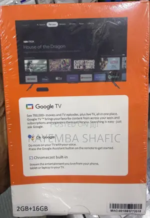 Xiaomi TV Box S 2nd Gen 4K Ultra HD Google TV Media Player