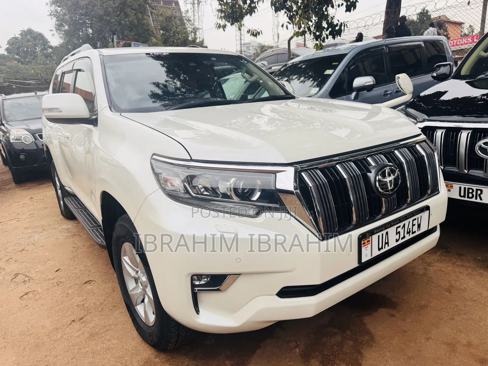 Toyota Land Cruiser Prado 2018 White
