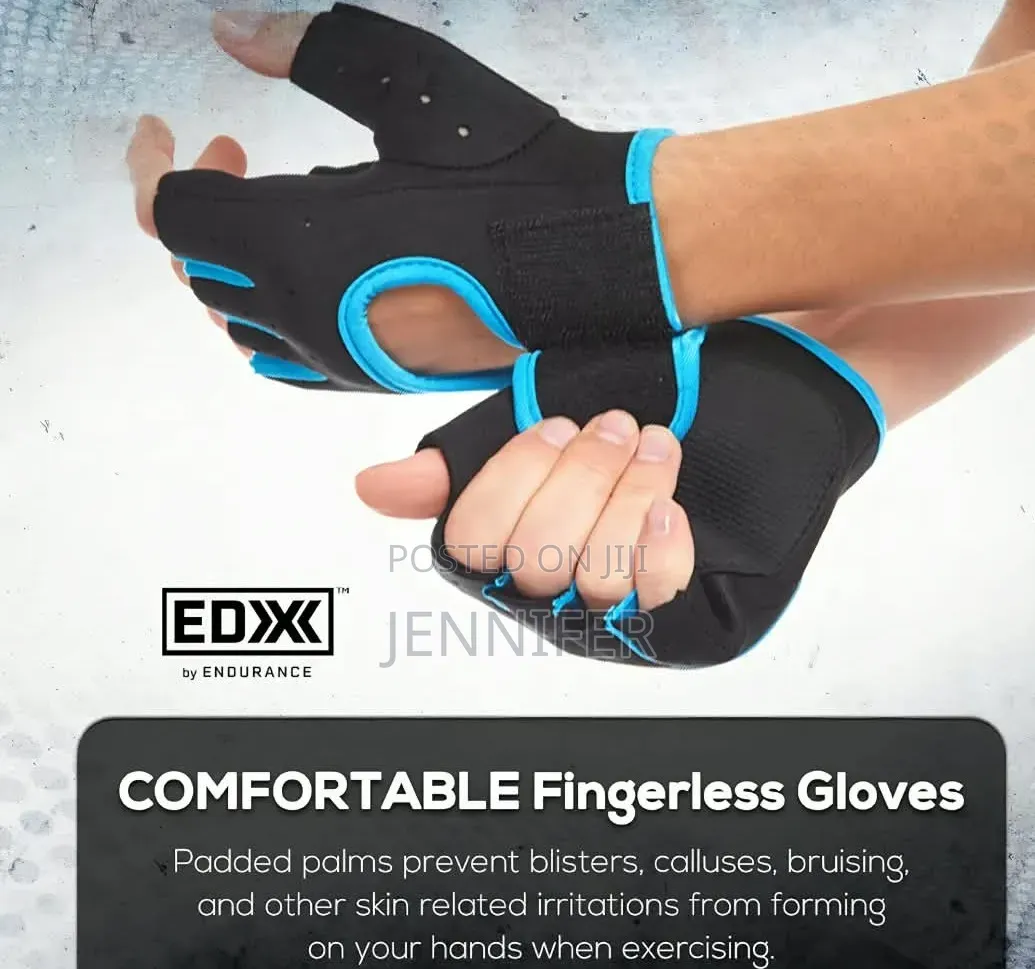 Unisex Half-Finger Gym Workout Gloves