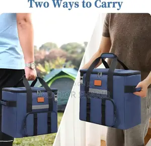 Rectangular Thermal Insulated Cooler Bag / Food Carrier
