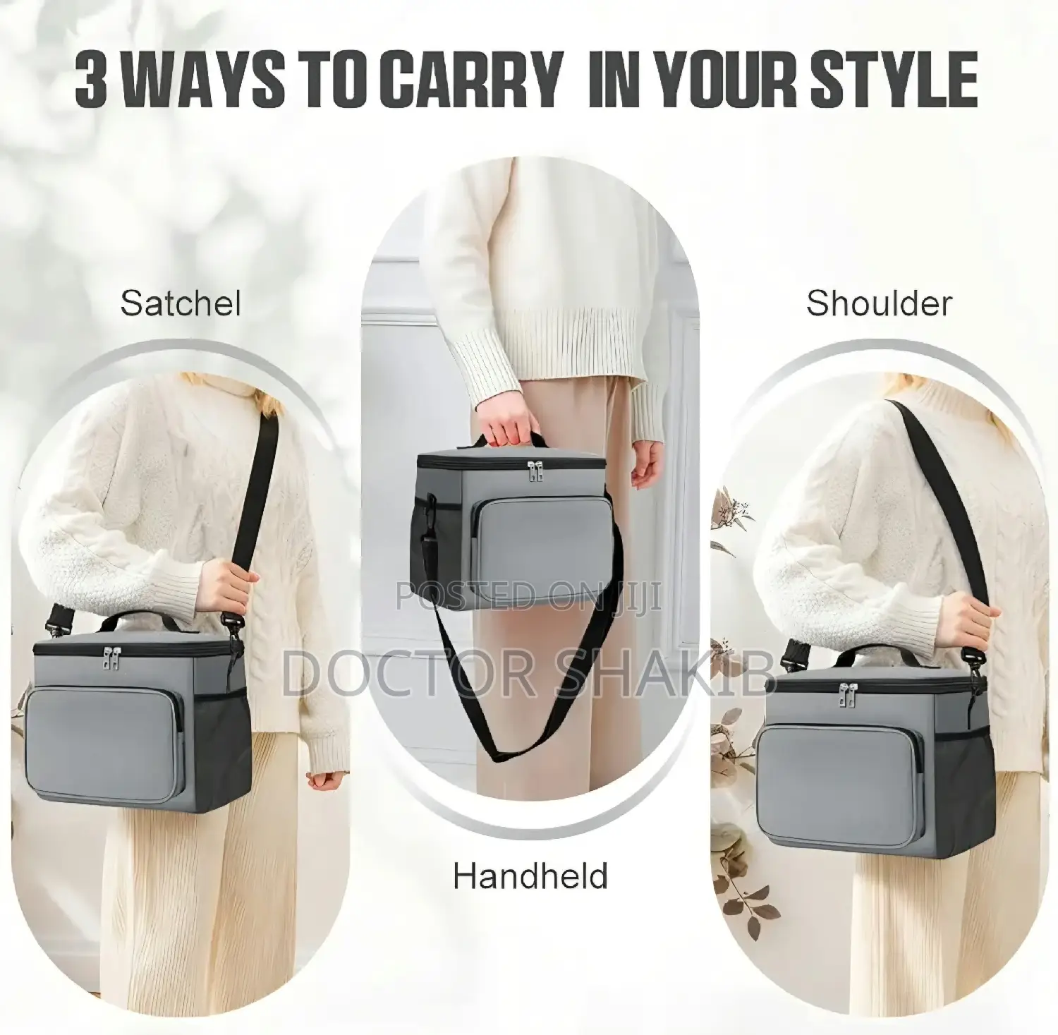 10L Insulated Lunch Bag for Men Wome