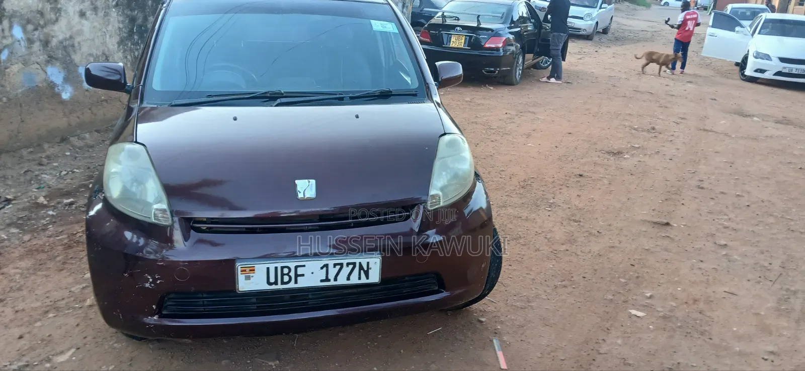 Toyota Passo 2008 Maroon