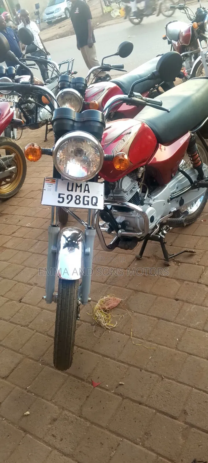 Bajaj Boxer 100 2025 Red