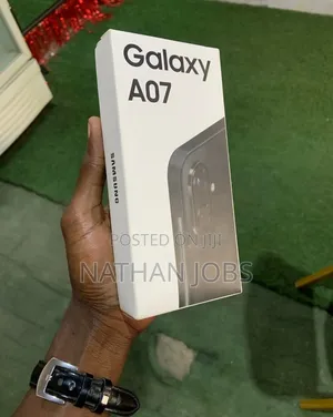 New Samsung Galaxy A07 128 GB Black